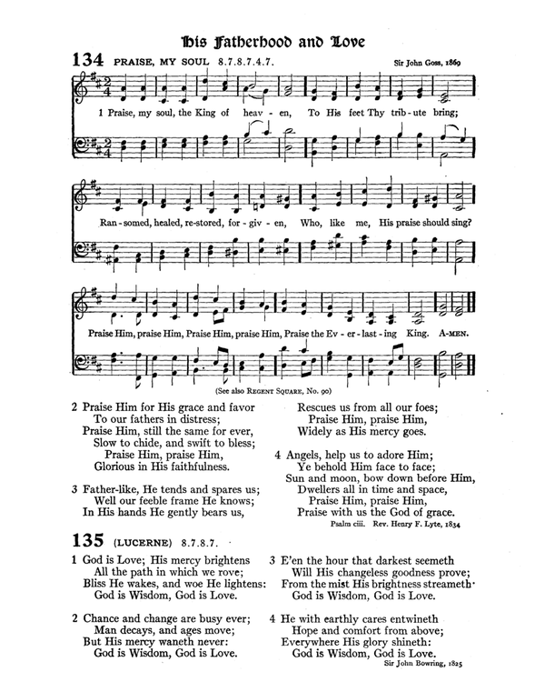 The Hymnal : published in 1895 and revised in 1911 by authority of the General Assembly of the Presbyterian Church in the United States of America : with the supplement of 1917 page 189