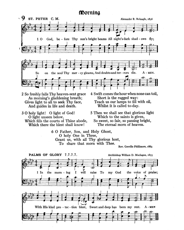 The Hymnal : published in 1895 and revised in 1911 by authority of the General Assembly of the Presbyterian Church in the United States of America : with the supplement of 1917 page 19