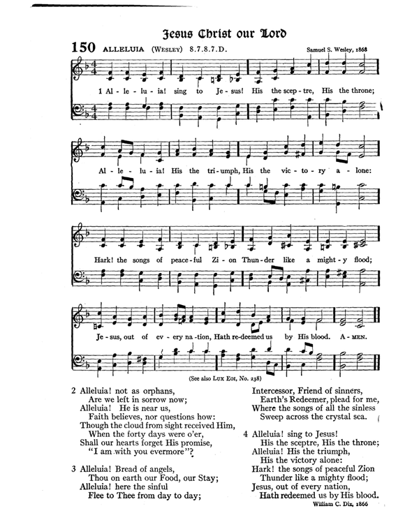 The Hymnal : published in 1895 and revised in 1911 by authority of the General Assembly of the Presbyterian Church in the United States of America : with the supplement of 1917 page 209