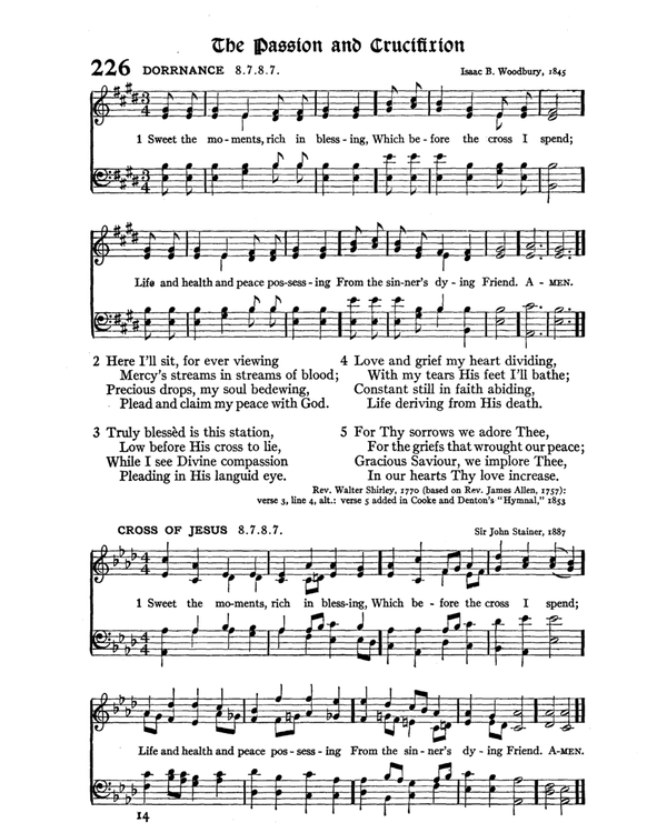 The Hymnal : published in 1895 and revised in 1911 by authority of the General Assembly of the Presbyterian Church in the United States of America : with the supplement of 1917 page 313