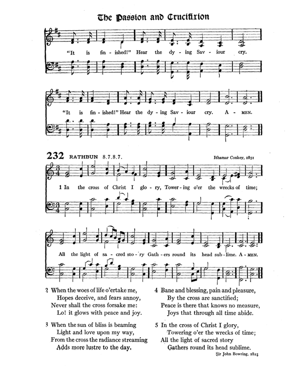 The Hymnal : published in 1895 and revised in 1911 by authority of the General Assembly of the Presbyterian Church in the United States of America : with the supplement of 1917 page 321