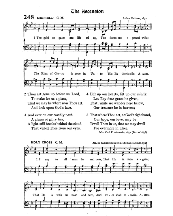 The Hymnal : published in 1895 and revised in 1911 by authority of the General Assembly of the Presbyterian Church in the United States of America : with the supplement of 1917 page 342