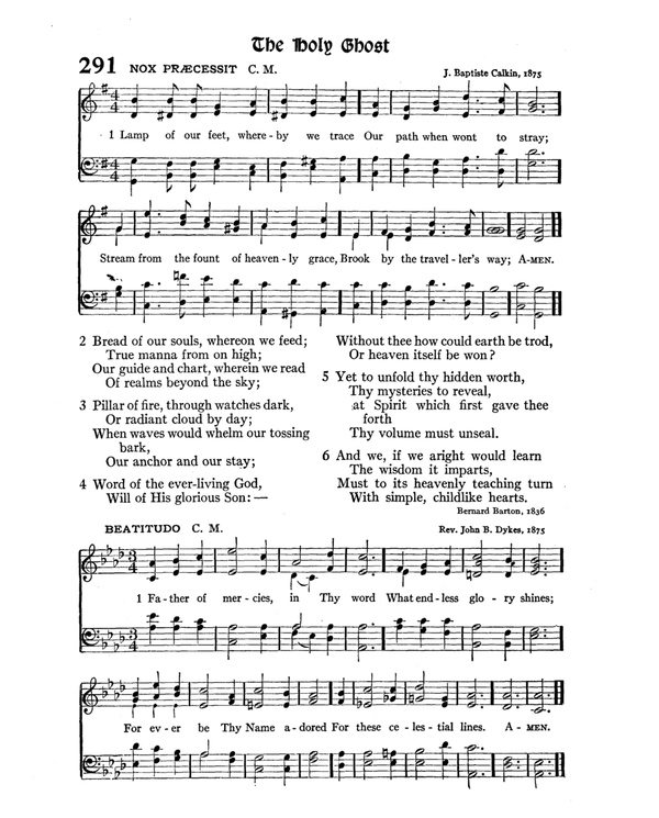 The Hymnal : published in 1895 and revised in 1911 by authority of the General Assembly of the Presbyterian Church in the United States of America : with the supplement of 1917 page 395