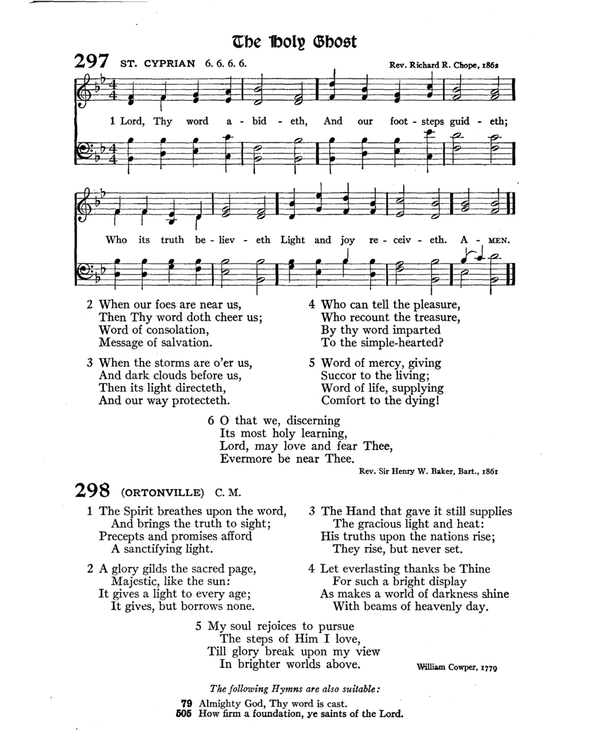 The Hymnal : published in 1895 and revised in 1911 by authority of the General Assembly of the Presbyterian Church in the United States of America : with the supplement of 1917 page 404