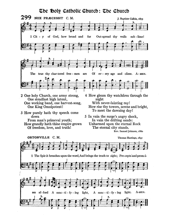 The Hymnal : published in 1895 and revised in 1911 by authority of the General Assembly of the Presbyterian Church in the United States of America : with the supplement of 1917 page 405