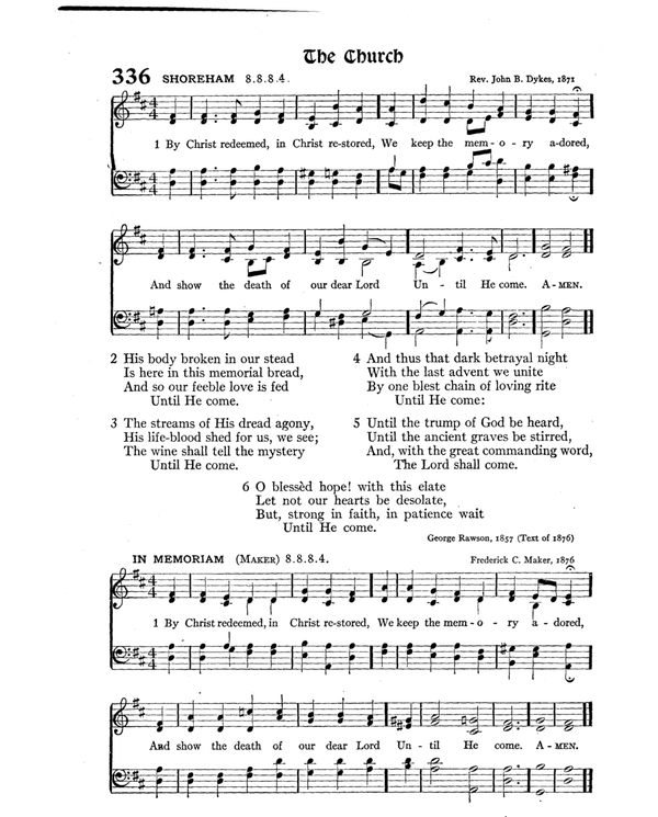 The Hymnal : published in 1895 and revised in 1911 by authority of the General Assembly of the Presbyterian Church in the United States of America : with the supplement of 1917 page 452
