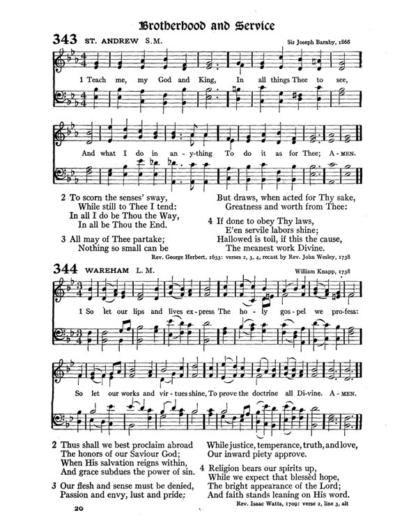 The Hymnal : published in 1895 and revised in 1911 by authority of the General Assembly of the Presbyterian Church in the United States of America : with the supplement of 1917 page 461