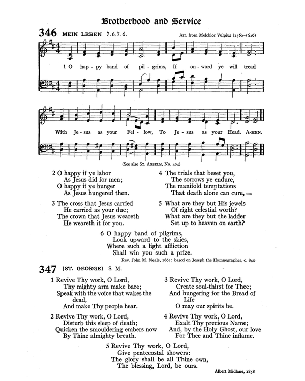 The Hymnal : published in 1895 and revised in 1911 by authority of the General Assembly of the Presbyterian Church in the United States of America : with the supplement of 1917 page 465