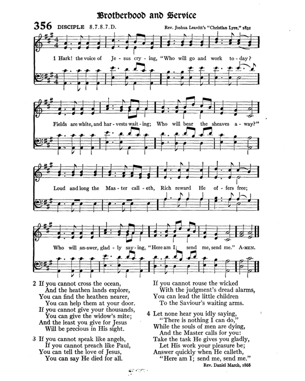 The Hymnal : published in 1895 and revised in 1911 by authority of the General Assembly of the Presbyterian Church in the United States of America : with the supplement of 1917 page 477