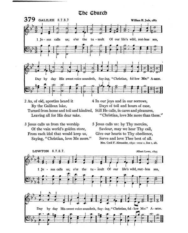 The Hymnal : published in 1895 and revised in 1911 by authority of the General Assembly of the Presbyterian Church in the United States of America : with the supplement of 1917 page 507