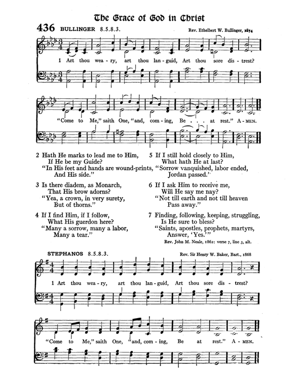 The Hymnal : published in 1895 and revised in 1911 by authority of the General Assembly of the Presbyterian Church in the United States of America : with the supplement of 1917 page 576