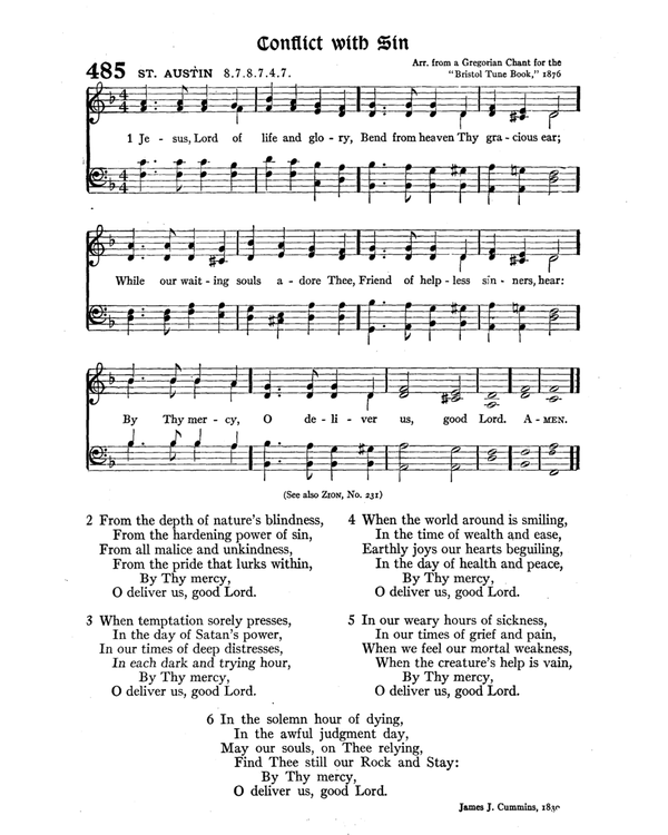 The Hymnal : published in 1895 and revised in 1911 by authority of the General Assembly of the Presbyterian Church in the United States of America : with the supplement of 1917 page 642