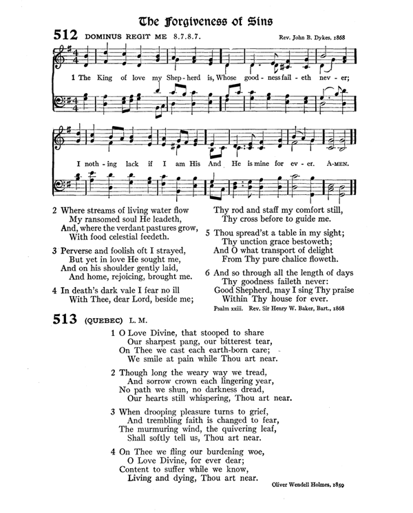 The Hymnal : published in 1895 and revised in 1911 by authority of the General Assembly of the Presbyterian Church in the United States of America : with the supplement of 1917 page 676