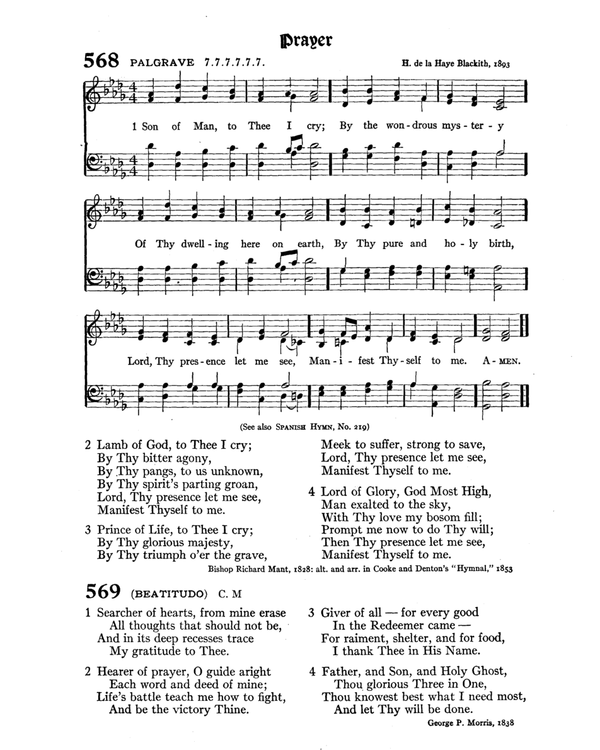 The Hymnal : published in 1895 and revised in 1911 by authority of the General Assembly of the Presbyterian Church in the United States of America : with the supplement of 1917 page 748