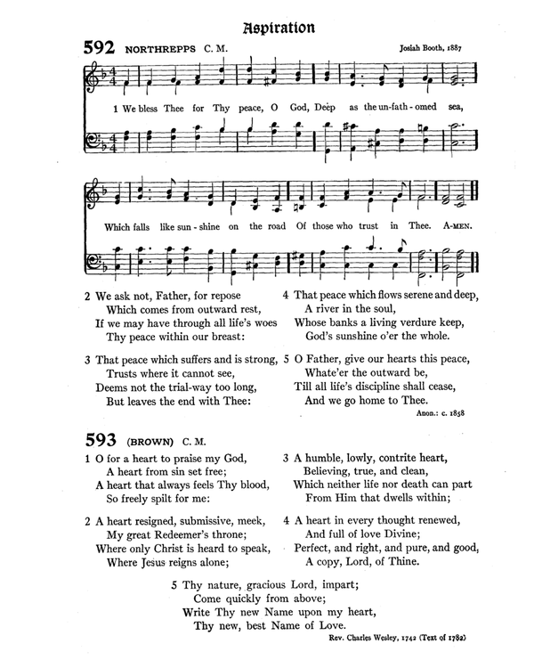 The Hymnal : published in 1895 and revised in 1911 by authority of the General Assembly of the Presbyterian Church in the United States of America : with the supplement of 1917 page 778