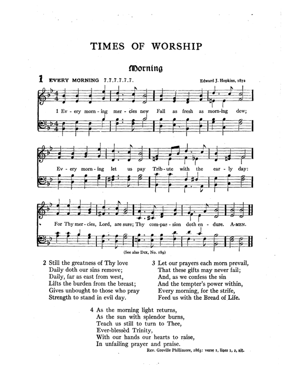 The Hymnal : published in 1895 and revised in 1911 by authority of the General Assembly of the Presbyterian Church in the United States of America : with the supplement of 1917 page 8