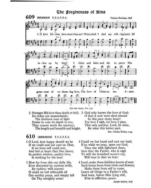 The Hymnal : published in 1895 and revised in 1911 by authority of the General Assembly of the Presbyterian Church in the United States of America : with the supplement of 1917 page 802