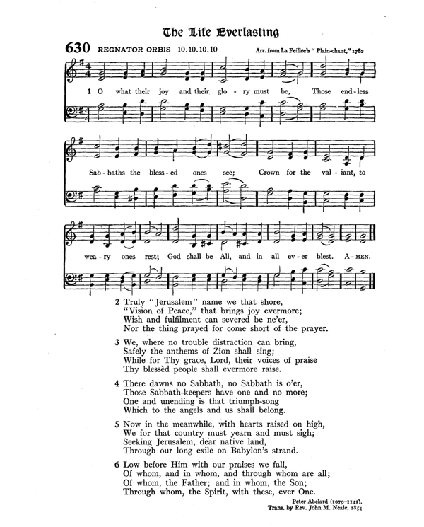 The Hymnal : published in 1895 and revised in 1911 by authority of the General Assembly of the Presbyterian Church in the United States of America : with the supplement of 1917 page 825