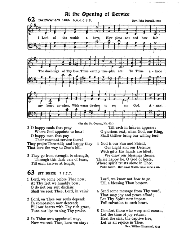 The Hymnal : published in 1895 and revised in 1911 by authority of the General Assembly of the Presbyterian Church in the United States of America : with the supplement of 1917 page 97