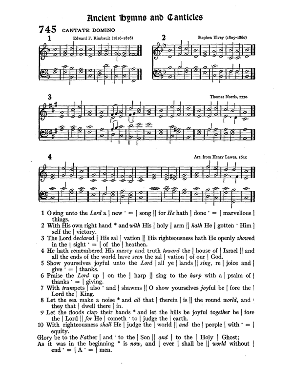 The Hymnal : published in 1895 and revised in 1911 by authority of the General Assembly of the Presbyterian Church in the United States of America : with the supplement of 1917 page 983