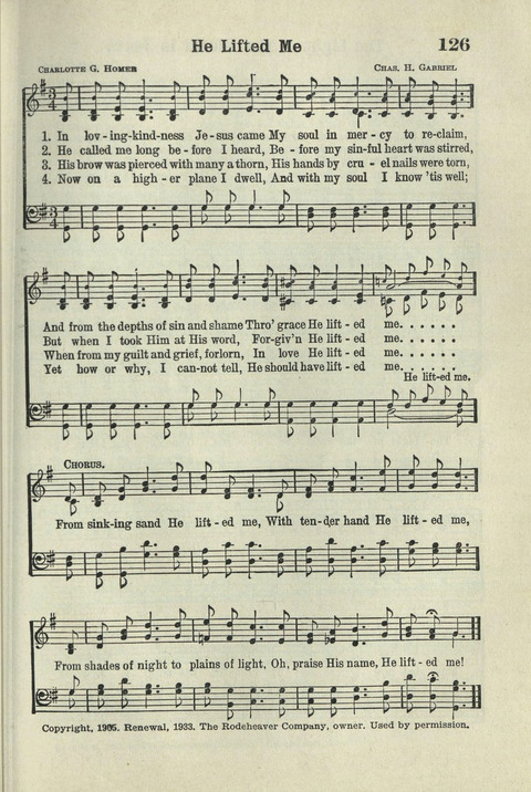 Tabernacle Hymns: Number Five page 119