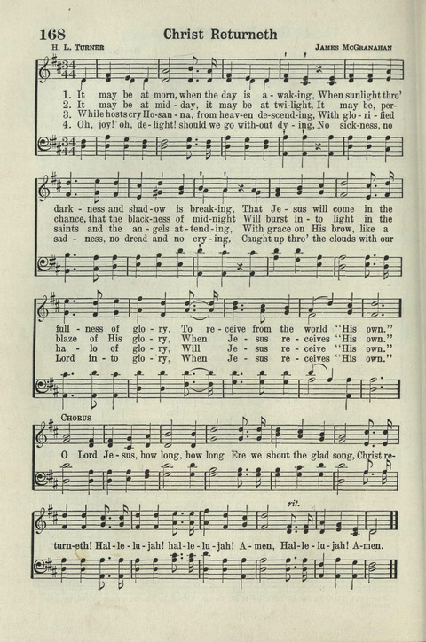 Tabernacle Hymns: Number Five page 160