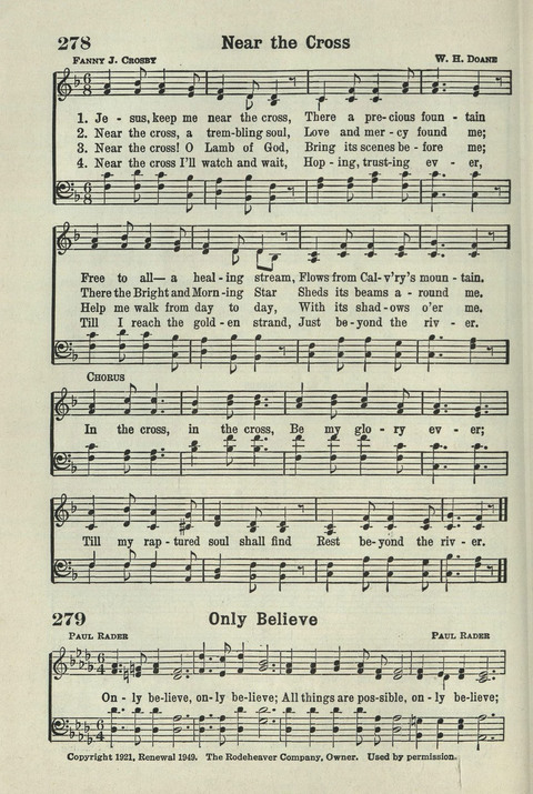 Tabernacle Hymns: Number Five page 260
