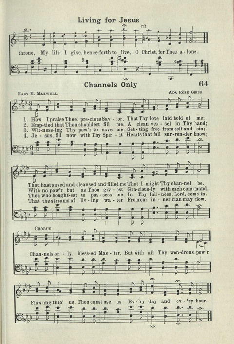 Tabernacle Hymns: Number Five page 61