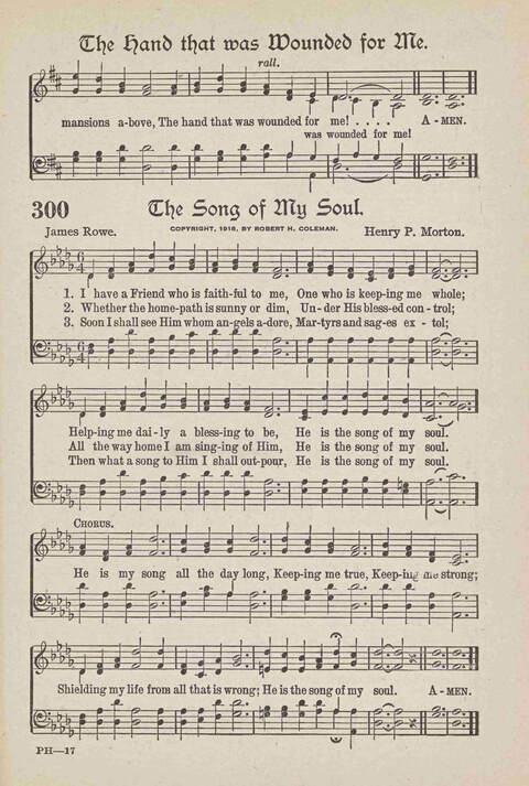 The Temple Hymnal: old standard hymns and popular gospel songs for use in all departments of church, Sunday school and young people