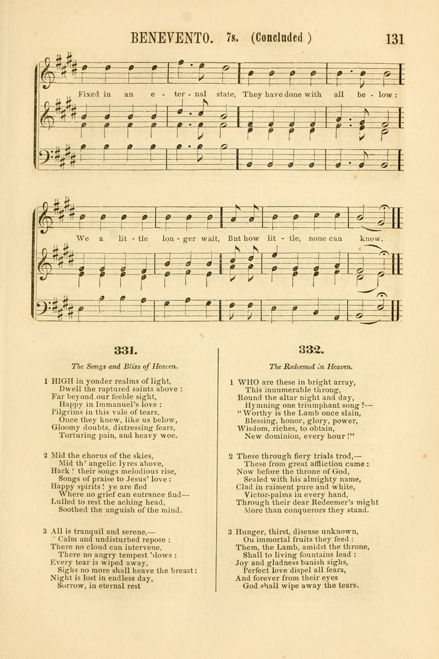Temple Melodies: a collection of about two hundred popular tunes, adapted to nearly five hundred favorite hymns, selected with special reference to public, social, and private worship page 138