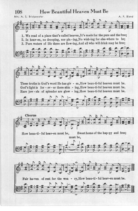 The Majestic Hymnal, number two page 91