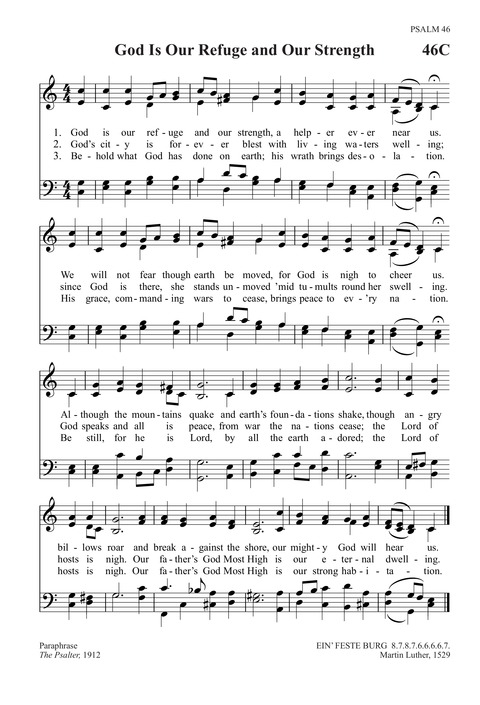 Trinity Psalter Hymnal page 119