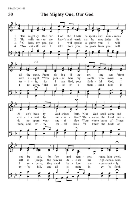 Trinity Psalter Hymnal page 128