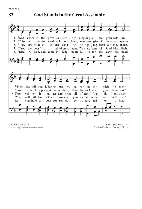 Trinity Psalter Hymnal page 208