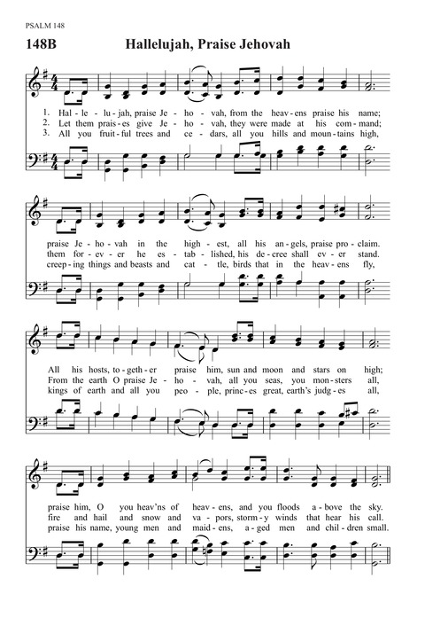 Hallelujah Praise Jehovah Hymnary Org