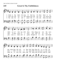 great is thy faithfulness lyrics