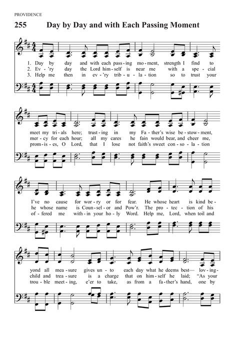 Day by Day | Hymnary.org