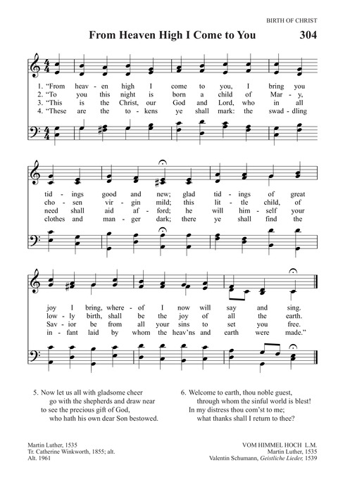 Trinity Psalter Hymnal page 561