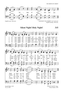 Silent Night Holy Night Hymnary Org