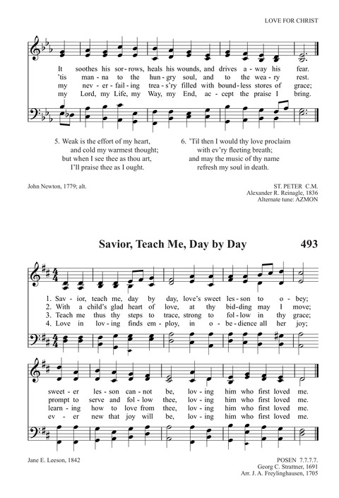 The Hymnal 310. How sweet the Name of Jesus sounds