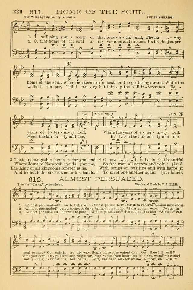 The Tribute of Praise and Methodist Protestant Hymn Book page 243