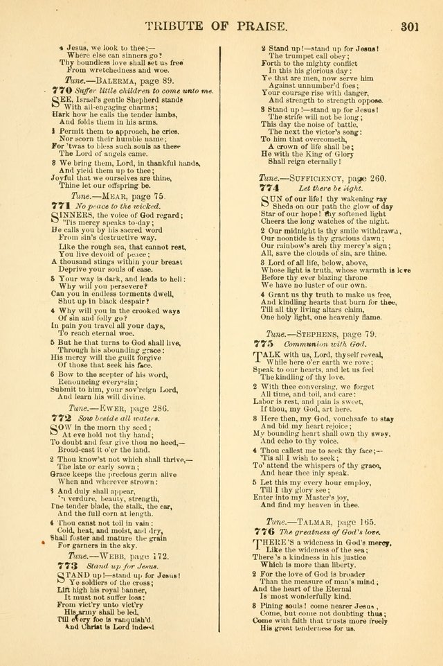 The Tribute of Praise and Methodist Protestant Hymn Book page 318