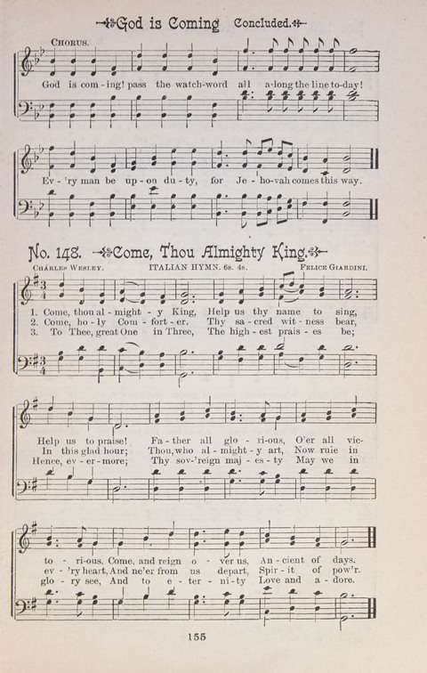 Triumphant Songs Nos. 1 and 2 Combined page 155
