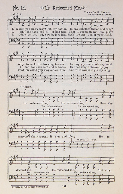 Triumphant Songs Nos. 1 and 2 Combined page 16