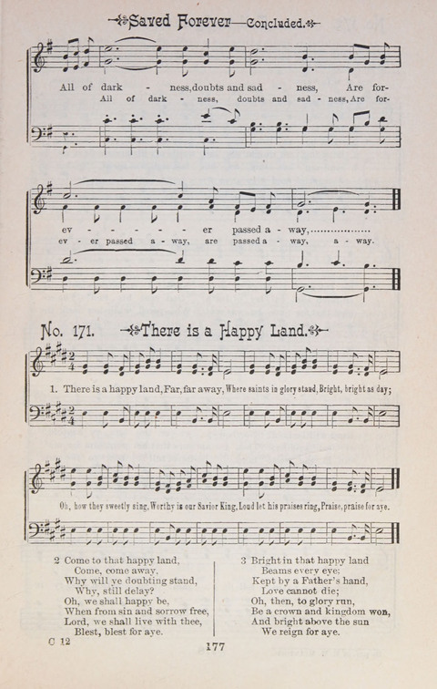 Triumphant Songs Nos. 1 and 2 Combined page 177