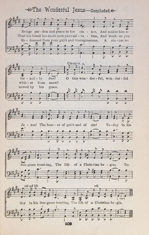 Triumphant Songs Nos. 1 and 2 Combined page 203