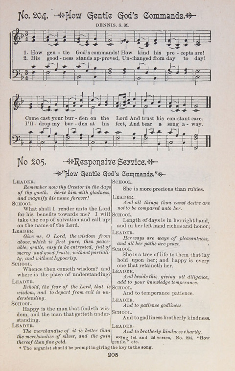 Triumphant Songs Nos. 1 and 2 Combined page 205