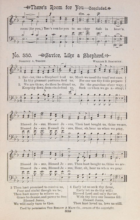 Triumphant Songs Nos. 1 and 2 Combined page 339