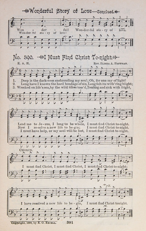 Triumphant Songs Nos. 1 and 2 Combined page 391