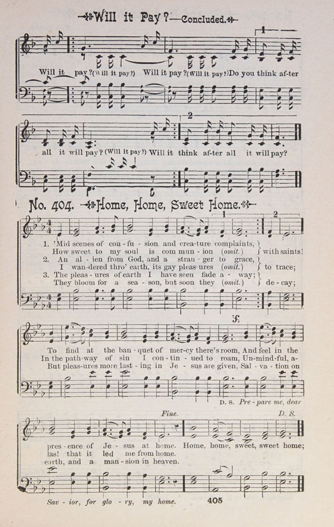 Triumphant Songs Nos. 1 and 2 Combined page 405